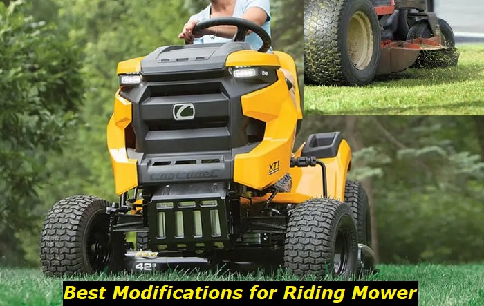 best modifications for riding mower